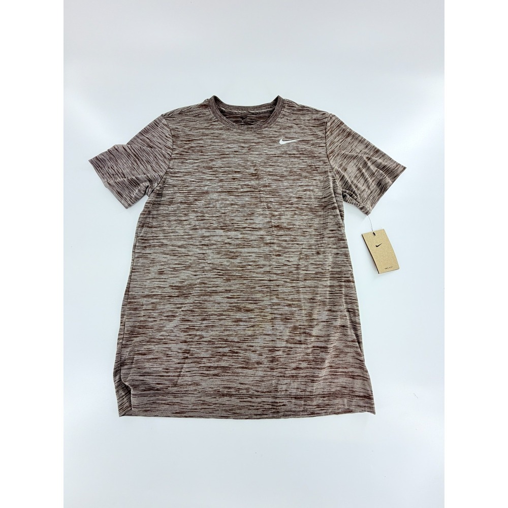 Nike Dri-FIT Training Legend Short Sleeve Men's Size Medium M FQ3808 237 Brown